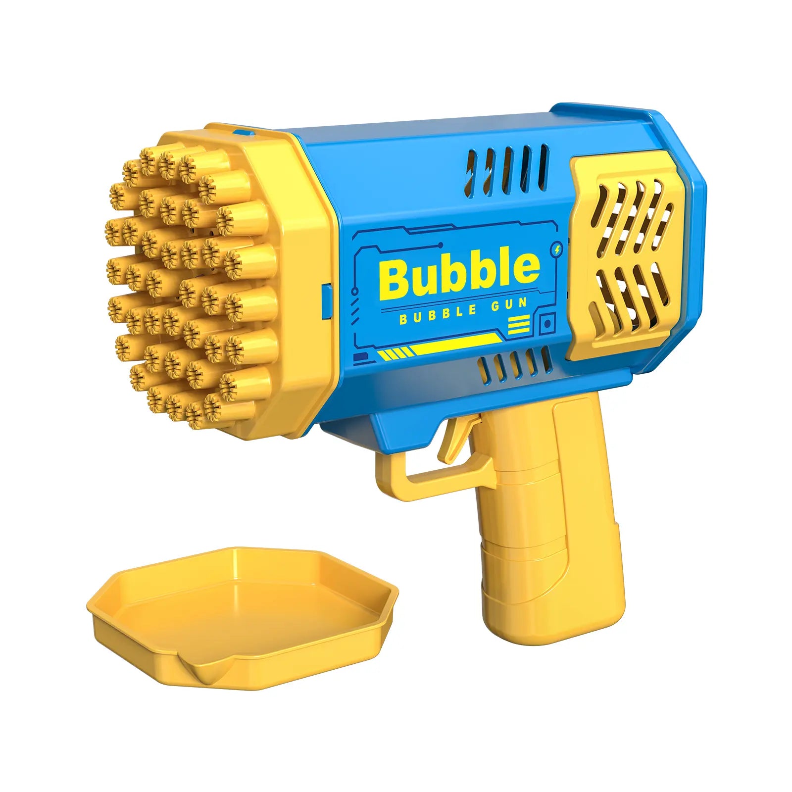 [Summervibes] Bubble Machine Blower for Kids & Toddlers, Bubble Toys for Outdoor Birthday Party Portable Fun Colorful Bubble Machine