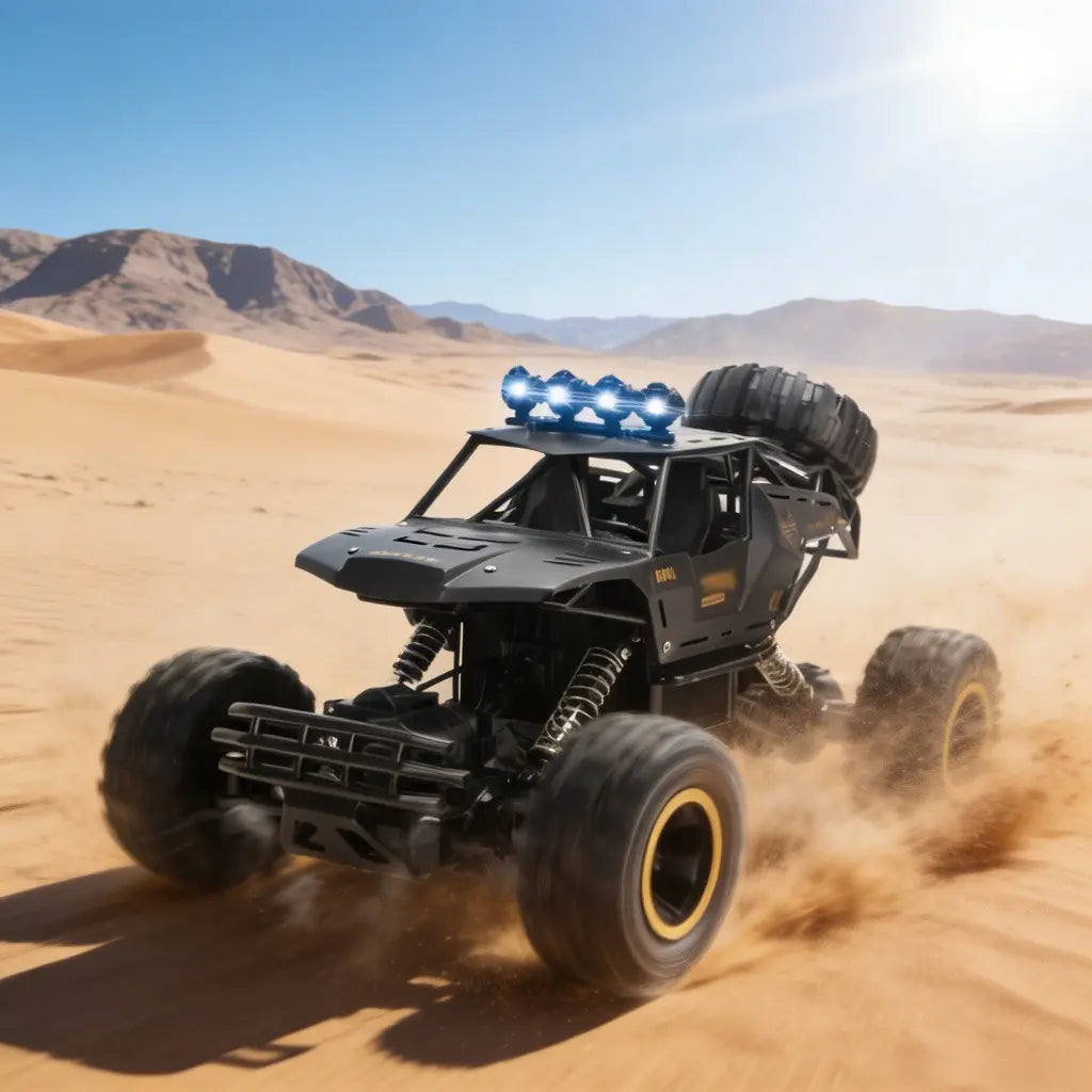 37Cm High-Speed RC Off-Road Car, USB Charging, 4WD 2.4G Remote Control Trucks Cars, Rechargeable Battery, Perfect Gift for Holidays
