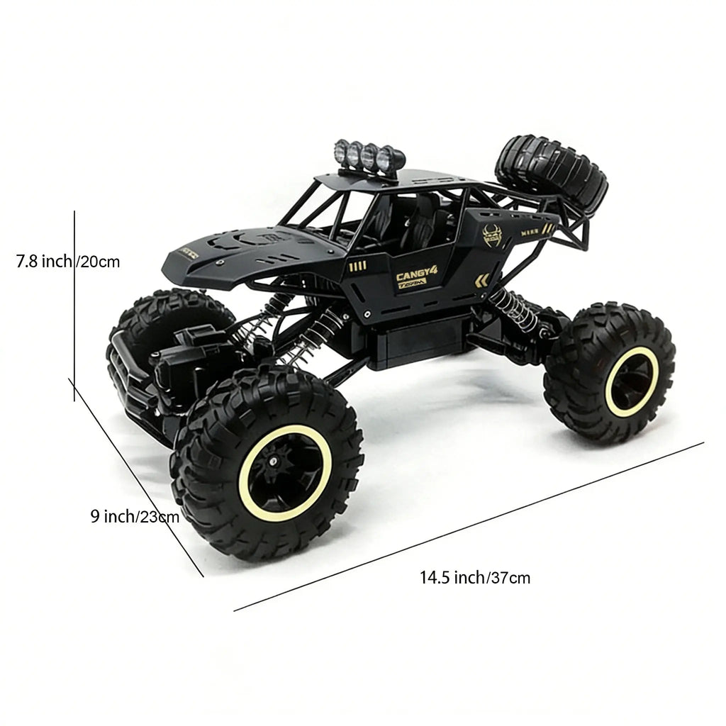 37Cm High-Speed RC Off-Road Car, USB Charging, 4WD 2.4G Remote Control Trucks Cars, Rechargeable Battery, Perfect Gift for Holidays